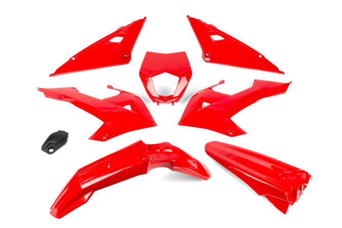 STR-982.20/RE Kit carena Rieju MRT dopo 2022 Rosso 8 pezzi - Billaricambi SRLS