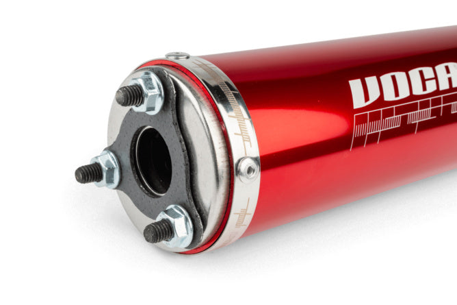 VCR-RD45200/RE Silenziatore Voca Sabotage / Road-Race Rosso - Billaricambi SRLS