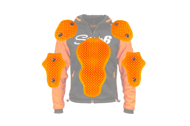 S6-096ET01 Internal protectors for Stage6 motorcycle sweater