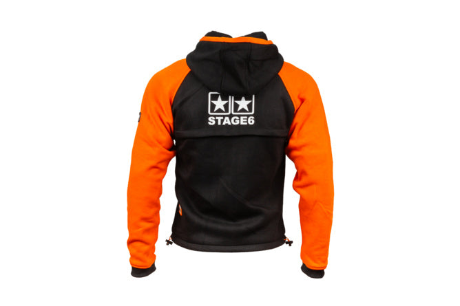 S6-09602/XXL Stage6 Motorcycle Sweater Orange XXL