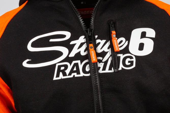 S6-09602/S Maglione moto Stage6 Arancione S