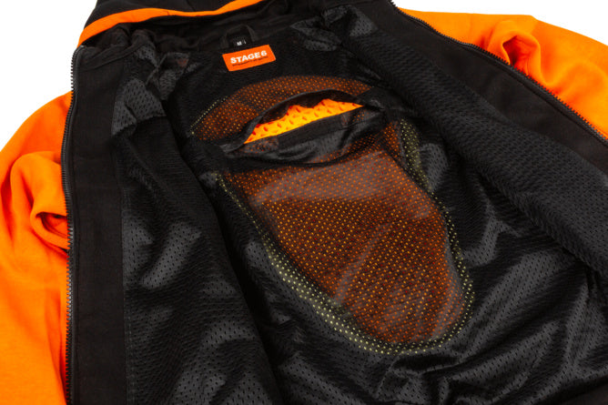 S6-09602/S Stage6 Motorcycle Sweater Orange S