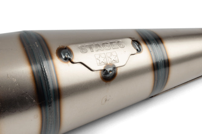 S6-9113001/BO Stage6 StreetRace Exhaust MBK 51 Orange / Black