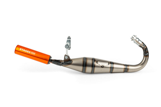 S6-9113001/OR Scarico Stage6 StreetRace MBK 51 Arancione
