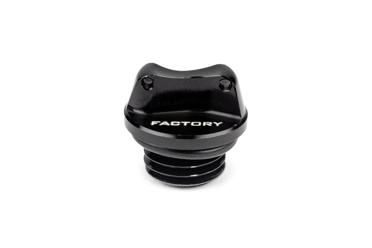 T9937740 TPR Factory AM6 Aluminum Oil Cap Black
