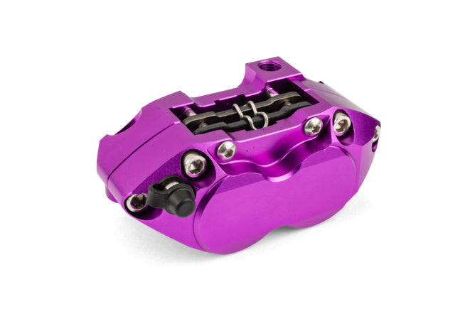 MF45.00103/PU Pinza freno a 4 pistoncini MotoForce Racing viola