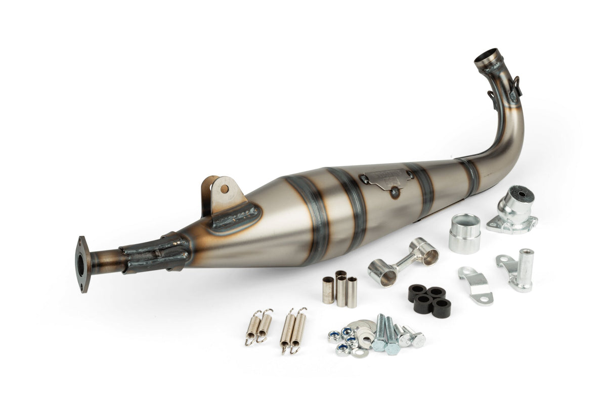S6-9117401/BL Stage6 StreetRace Exhaust Peugeot 103 SP Blue / Black