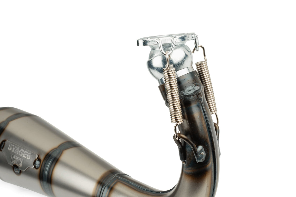 S6-9117401 Exhaust (without silencer) Stage6 StreetRace Peugeot 103 SP