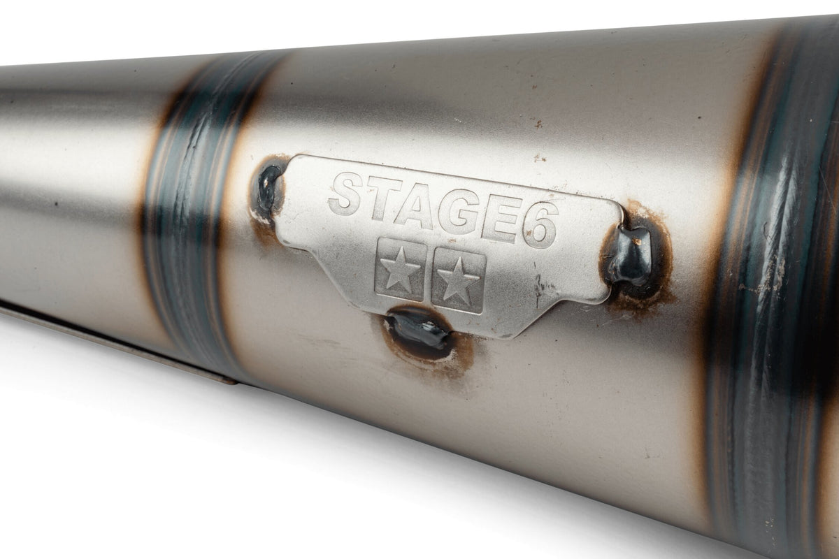 S6-9117402 Exhaust (without silencer) Stage6 StreetRace Peugeot 103 SPX