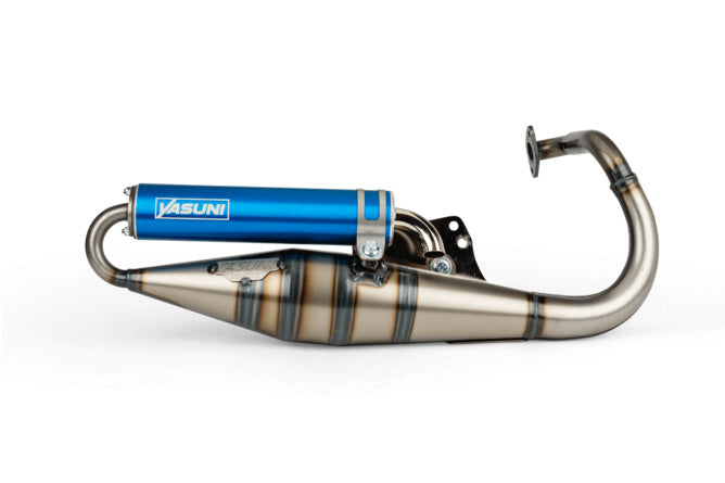 YAS1001A Scarico Yasuni Z Peugeot verticale Blu