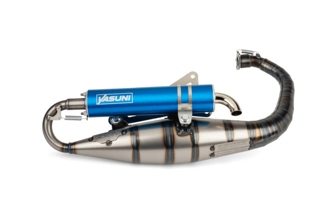 YAS308A Scarico Yasuni C16 Minarelli verticale Blu