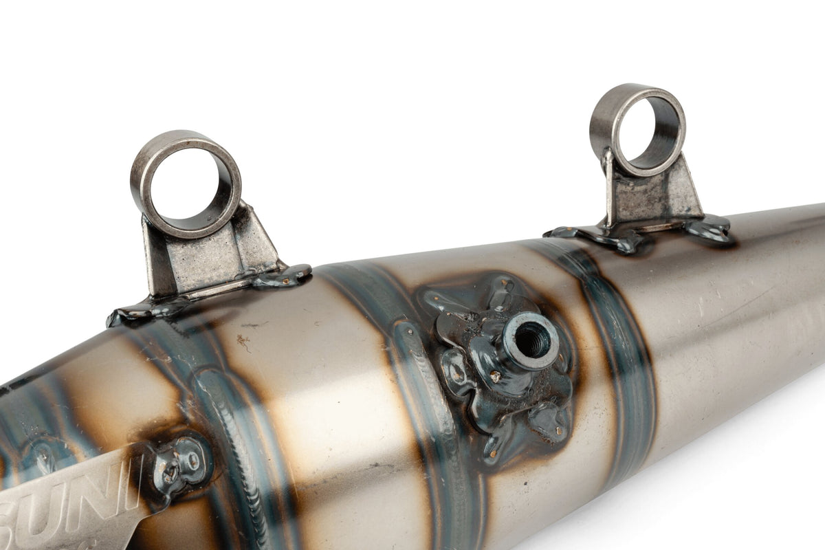 YAS418V Yasuni Z Piaggio Exhaust Purple