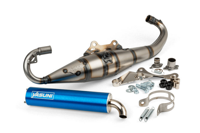 YAS423A Yasuni C16 Piaggio Blue Exhaust