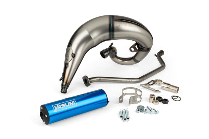 YAS807TD-D72 Yasuni Cross ML Exhaust Sherco SM-R 50 Blue