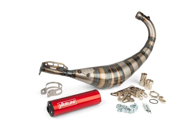 YAS809TE Yasuni R3 AM6 Exhaust / Derbi Rosso