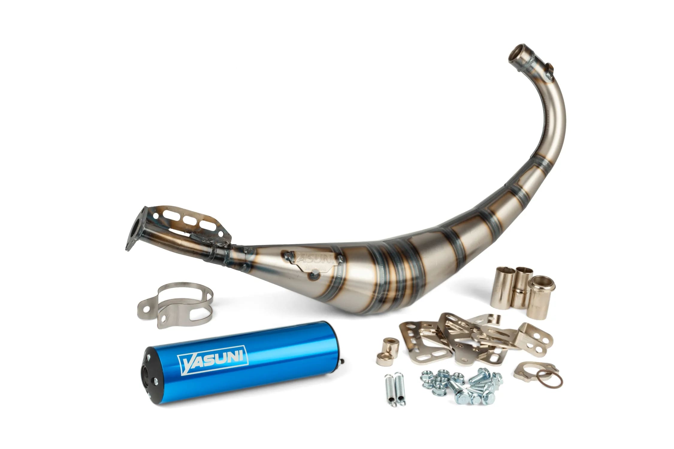 YAS810TD Yasuni R2 AM6 / Derbi Blue Exhaust