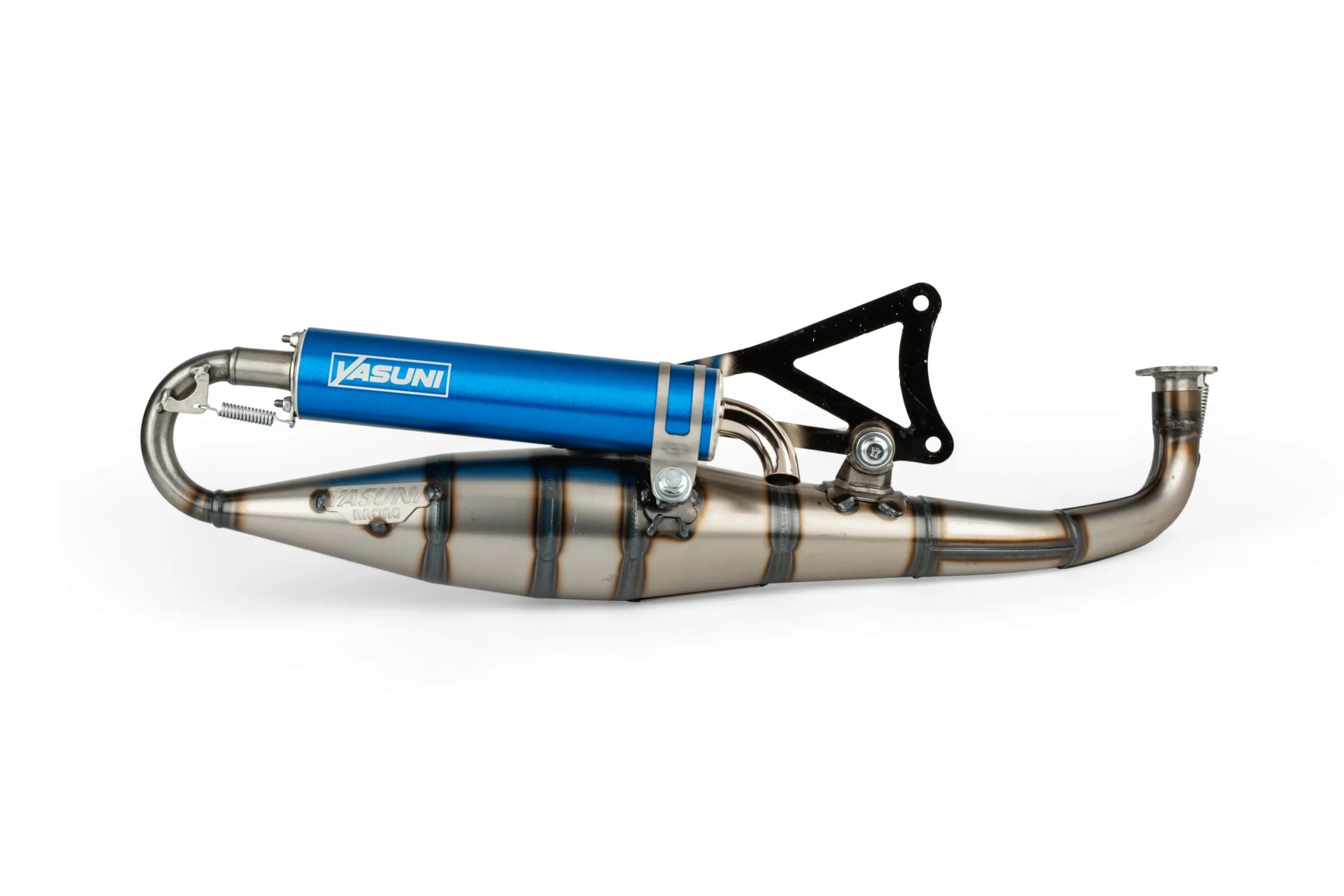 YAS906A Yasuni C16 Minarelli horizontal exhaust Blue