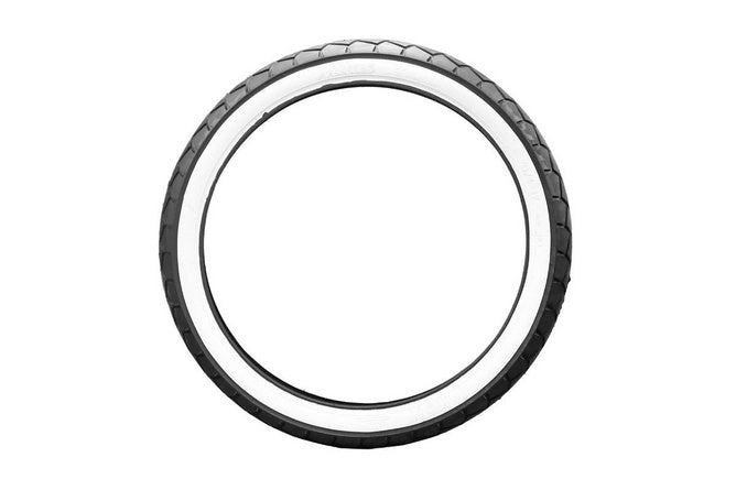 PNEU-MIT168870 Pneumatico ciclomotore 2,50-17“ (2 1/2-17) Mitas MC11 con banda bianca TL/TT 43J