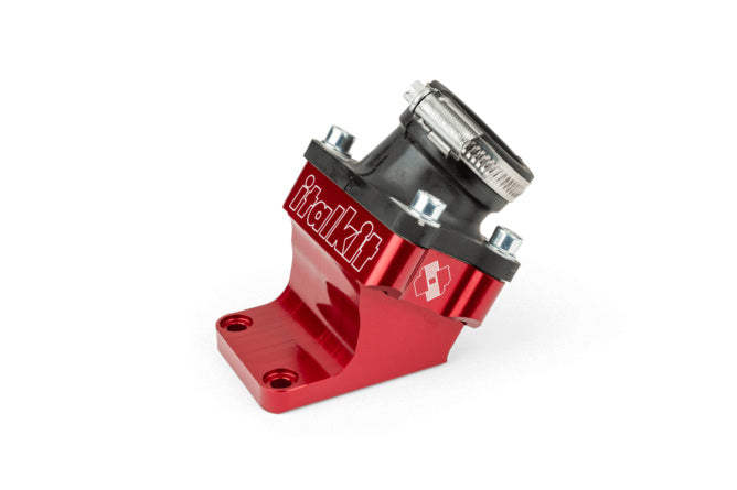 IKLC.12.04 Italkit Derbi Variant Start flexible intake kit d.35mm red aluminum