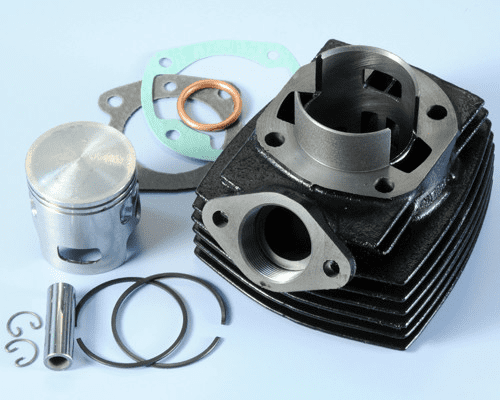 142.0089 Polini Racing 65cc Cylinder Kit D.46 Peugeot 103 Cast Iron Air Racing 39