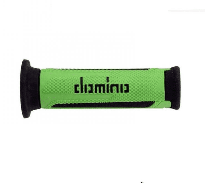 a35041c4044c7-0 coppia manopole domino verde/nero turismo stradali