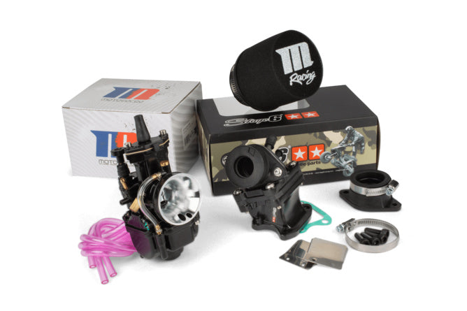 MF16.900103 Kit aspirazione 21 PWK MotoForce Racing Peugeot verticale