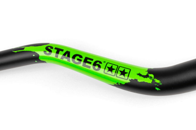 S6-197016/GR Manubrio motocross 28mm Stage6 Nero / Verde