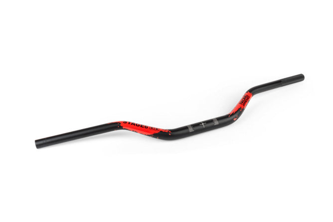 S6-197016/RE Manubrio motocross 28mm Stage6 Nero / Rosso