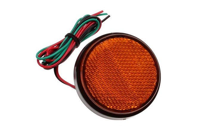 SP-93203 Catadiottro rotondo 58mm con LED arancione