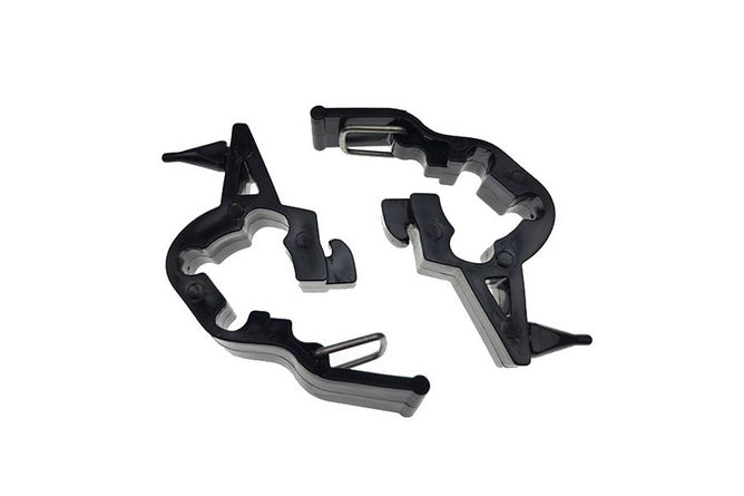 SP-95193 Supporto faro Derbi Senda nero (x2)