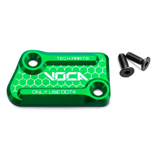 VCR-SD760.35005/GR Coperchio Pompa Freno Voca CNC Rieju MRT/RR/SMX 50 AJP Verde