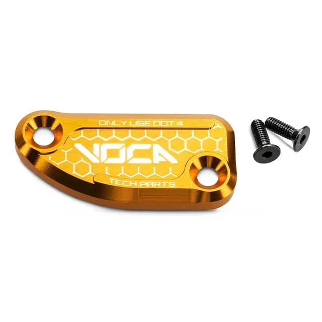 VCR-SD760.35462/GO Coperchio Pompa Freno Post. Voca Derbi Senda DRD Dorato