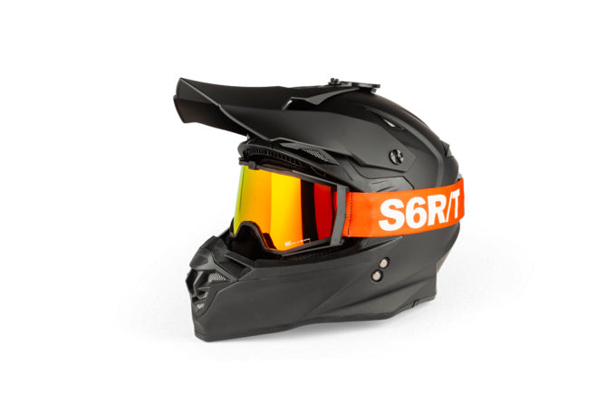 S6-08001ET02 Lente maschera cross Stage6 R/T specchio arancione