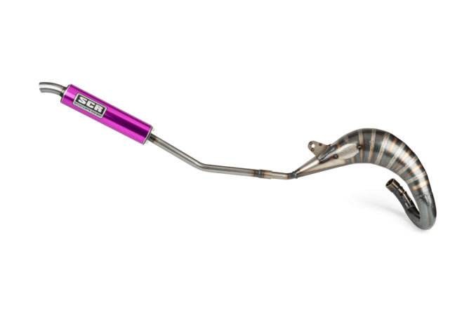 SCR-CR3813/PU Scarico SCR Corse Handmade Cross 50-70 Sherco 50 viola