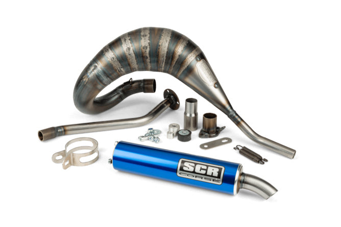 SCR-CRR3824/BL Scarico SCR Corse RL Cross 70 - 80 Beta RR fino 2012 Blu
