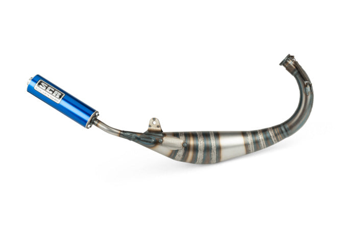 SCR-RSM3772/BL Scarico SCR Corse Racing Line 70-80 AM6 blu