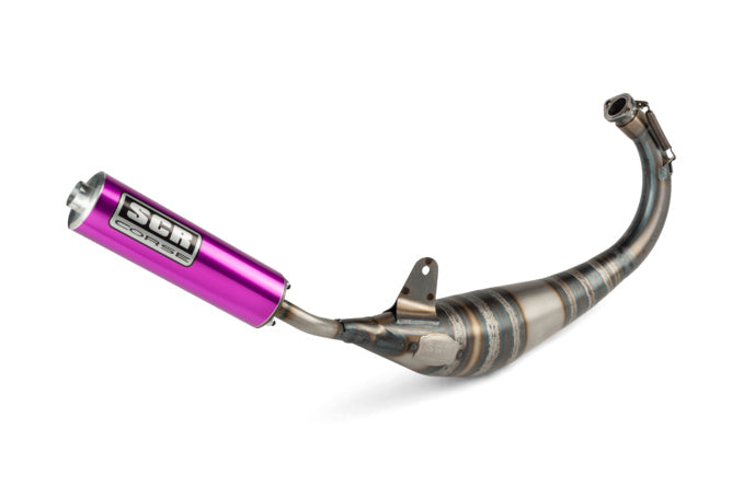 SCR-RSM3773/PU Scarico SCR Corse Racing Line 70-80 Derbi viola
