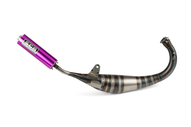SCR-RSM3773/PU Scarico SCR Corse Racing Line 70-80 Derbi viola