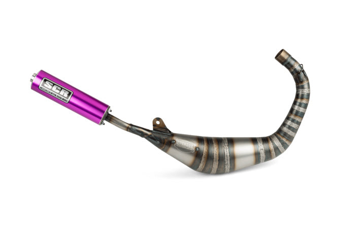 SCR-RSM3920/PU Scarico SCR Corse Racing Line 80-90 Derbi viola