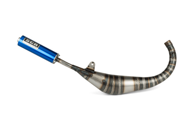 SCR-RSM3921/BL Scarico SCR Corse Racing Line 80-90 AM6 blu