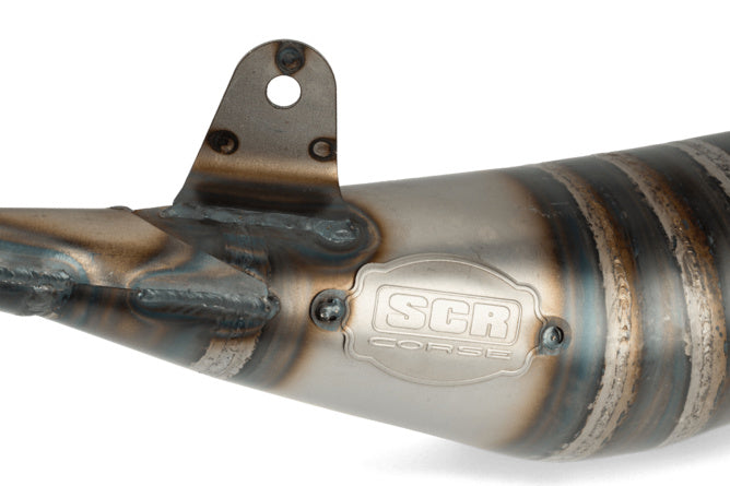 SCR-RSM3921/RE Scarico SCR Corse Racing Line 80-90 AM6 rosso