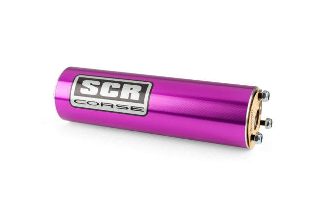 SCR-SIL320/PU Silenziatore corto SCR Corse viola