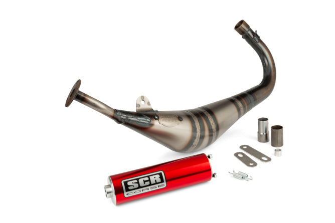 SCR-SM3780/RE Scarico SCR Corse Handmade 50-70 AM6 rosso