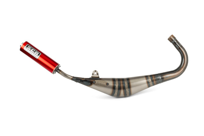 SCR-SM3780/RE Scarico SCR Corse Handmade 50-70 AM6 rosso