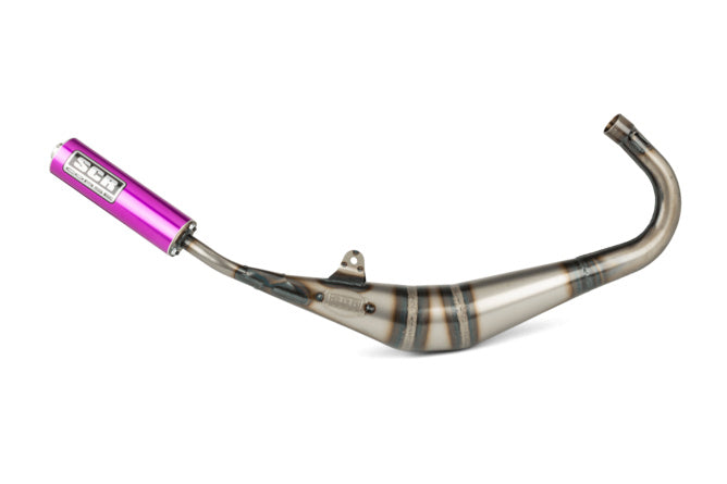 SCR-SM3789/PU Scarico SCR Corse Handmade 50-70 Derbi viola