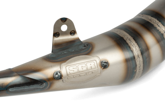 SCR-SM3789/RE Scarico SCR Corse Handmade 50-70 Derbi rosso