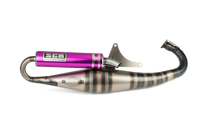SCR-SC3796/PU Scarico SCR Corse Handmade 70 Piaggio viola