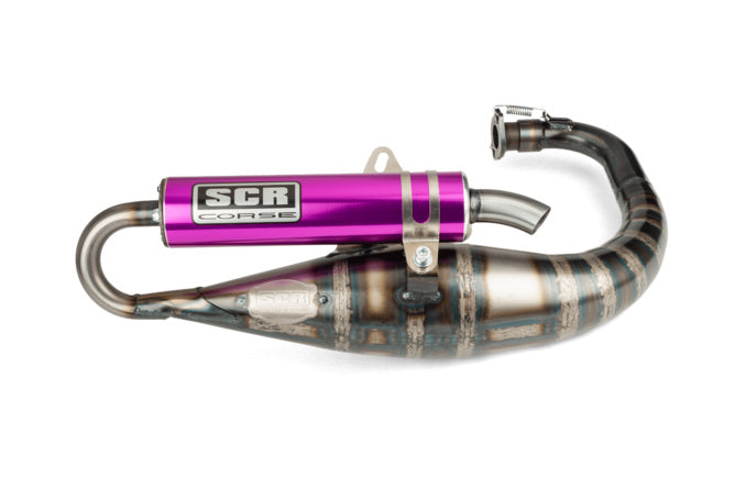 SCR-SC3834/PU Scarico SCR Corse Handmade 70 Minarelli verticale viola