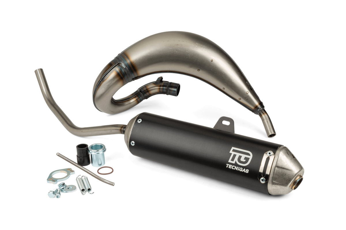 TG061253031 Scarico Derbi Senda Tecnigas E-NOX Evo Steel