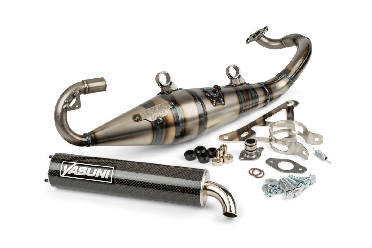 YAS225C-RPRO Scarico Yasuni R-Pro Peugeot liegend / Morini Carbono